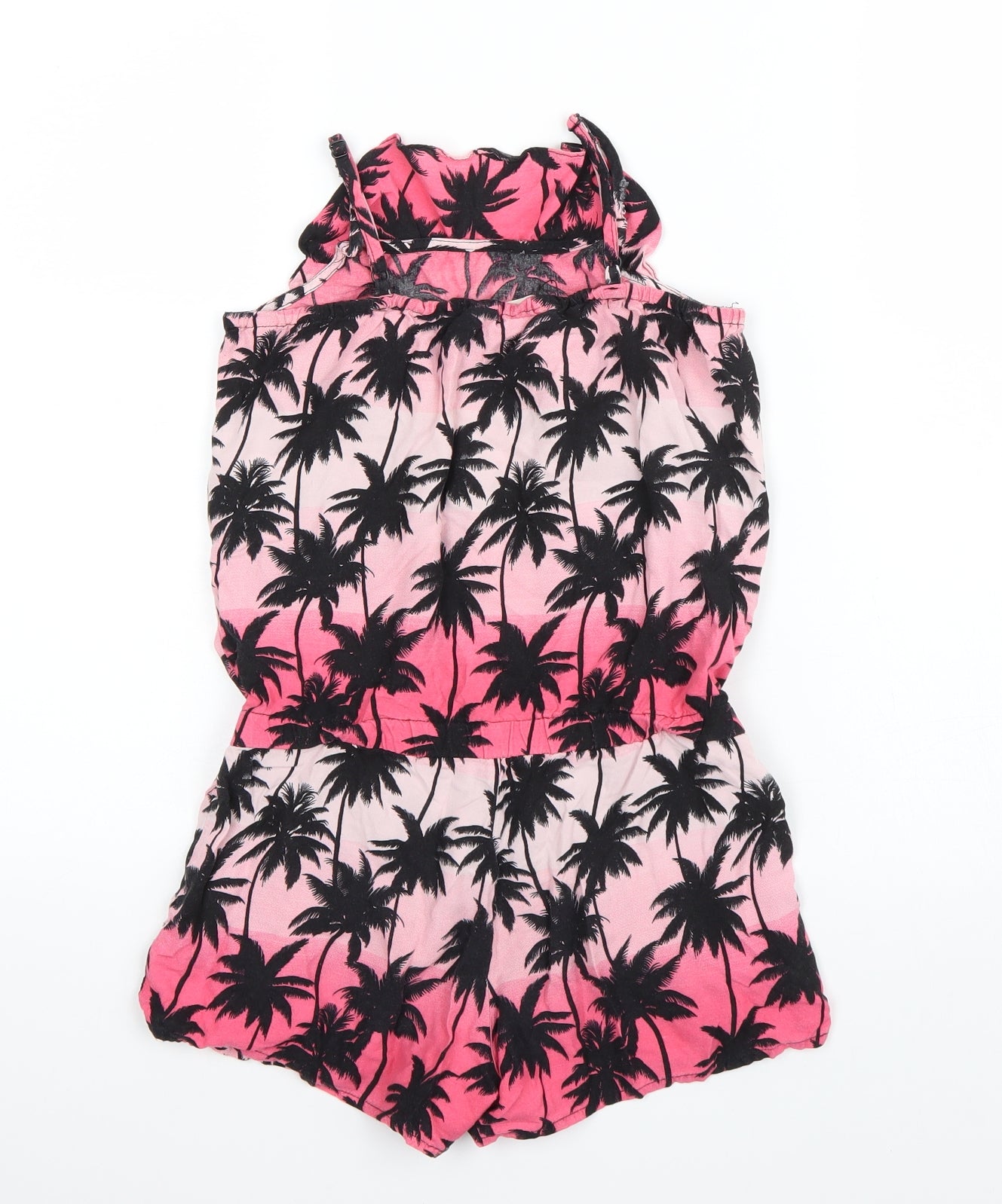 H&M Girls Pink   Playsuit One-Piece Size 9 Years