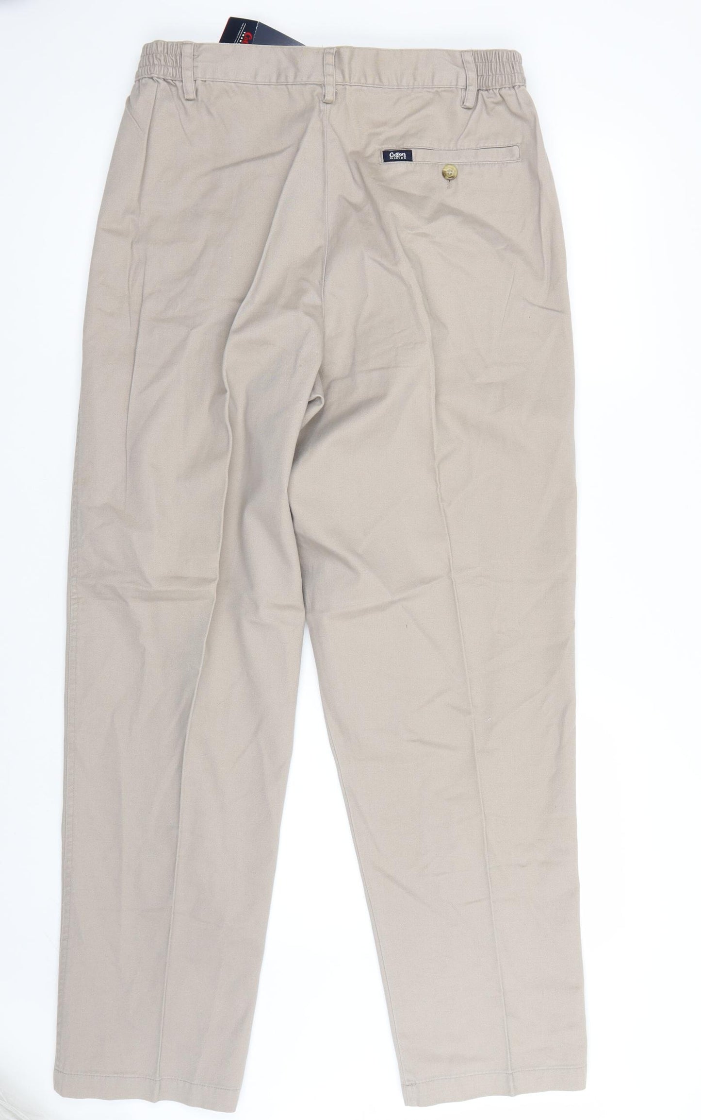 Cotton Traders Womens Beige   Straight Jeans Size 34 L32 in