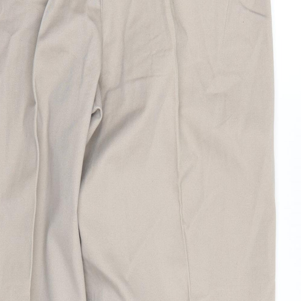 Cotton Traders Womens Beige   Straight Jeans Size 34 L32 in