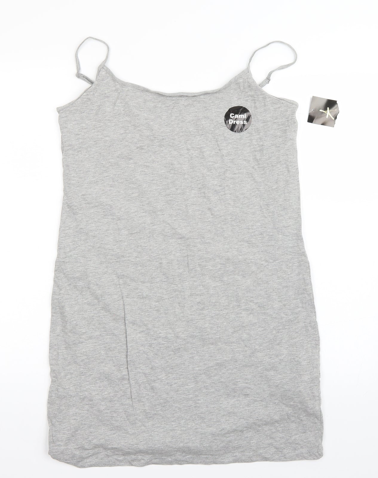 Primark Womens Grey   Basic Tank Size 18