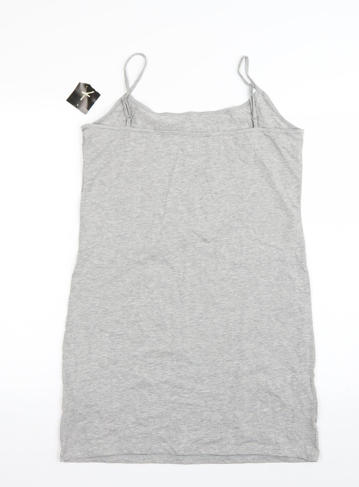 Primark Womens Grey   Basic Tank Size 18