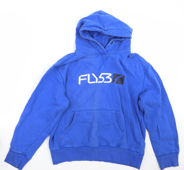 FLY53 Boys Green Pullover Jumper Size 13 Years