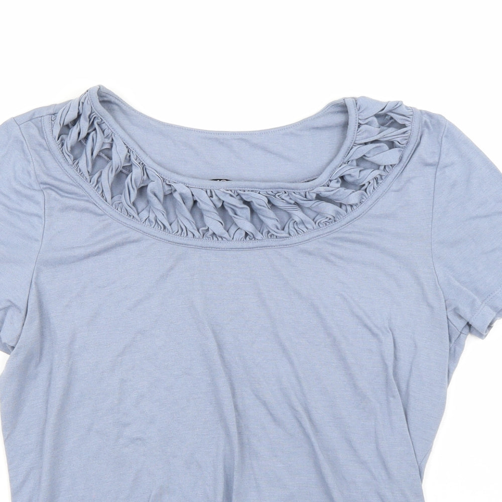 George Womens Blue   Basic T-Shirt Size 10
