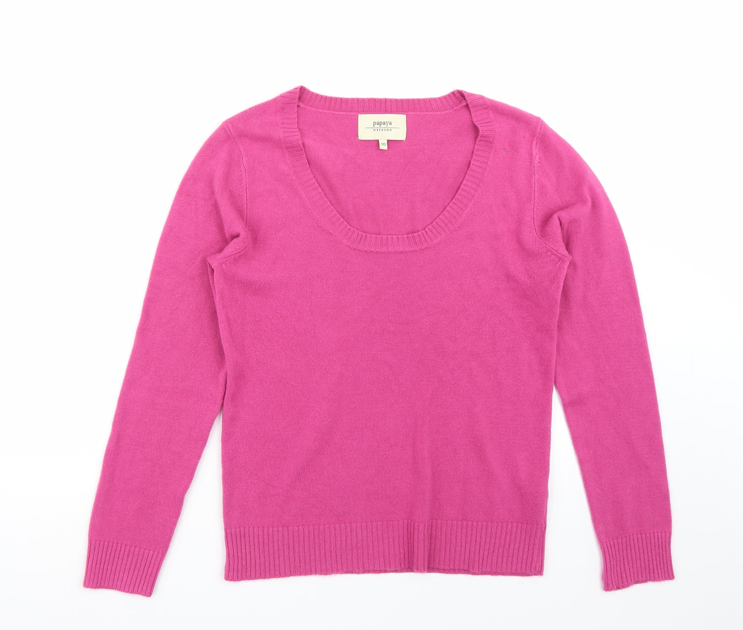 Papaya Womens Pink   Pullover Jumper Size 10