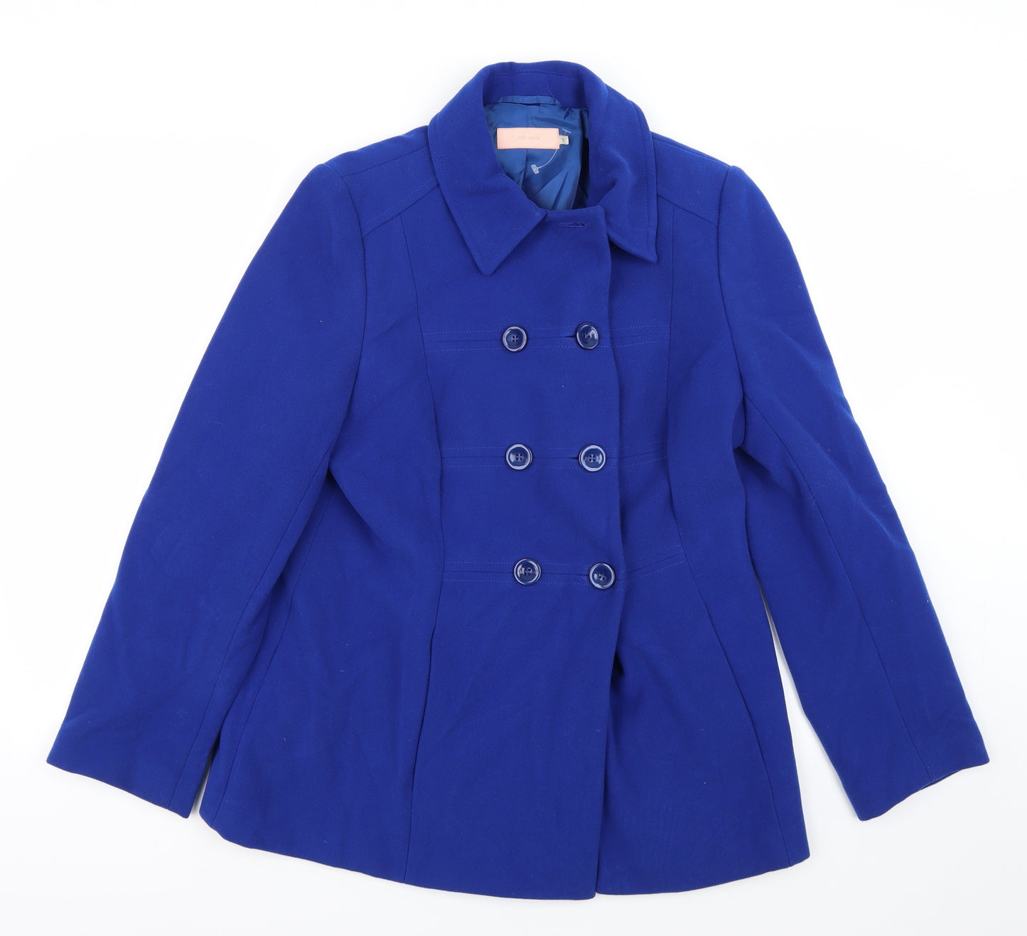 John Lewis Womens Blue   Jacket Coat Size 12
