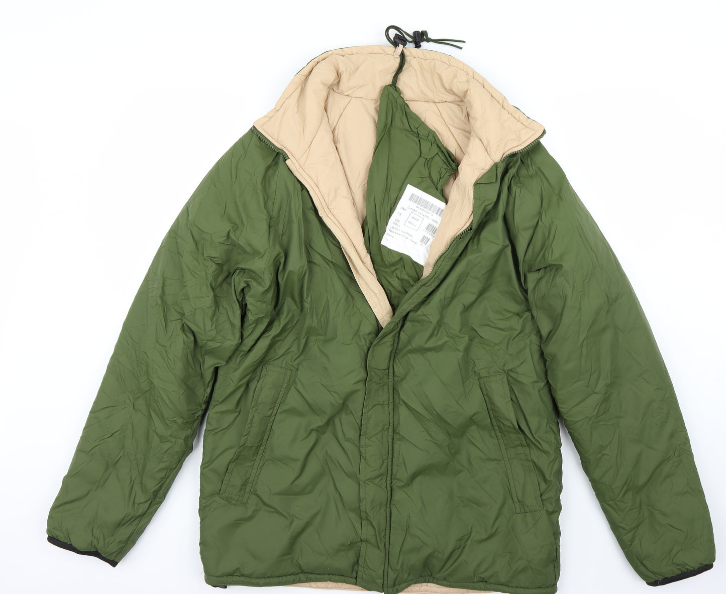 Preworn Womens Green   Jacket Coat Size S