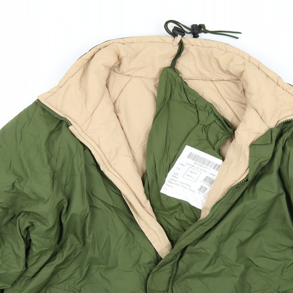 Preworn Womens Green   Jacket Coat Size S