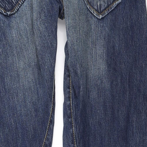 Cherokee Mens Blue  Denim Straight Jeans Size 34 in L30 in