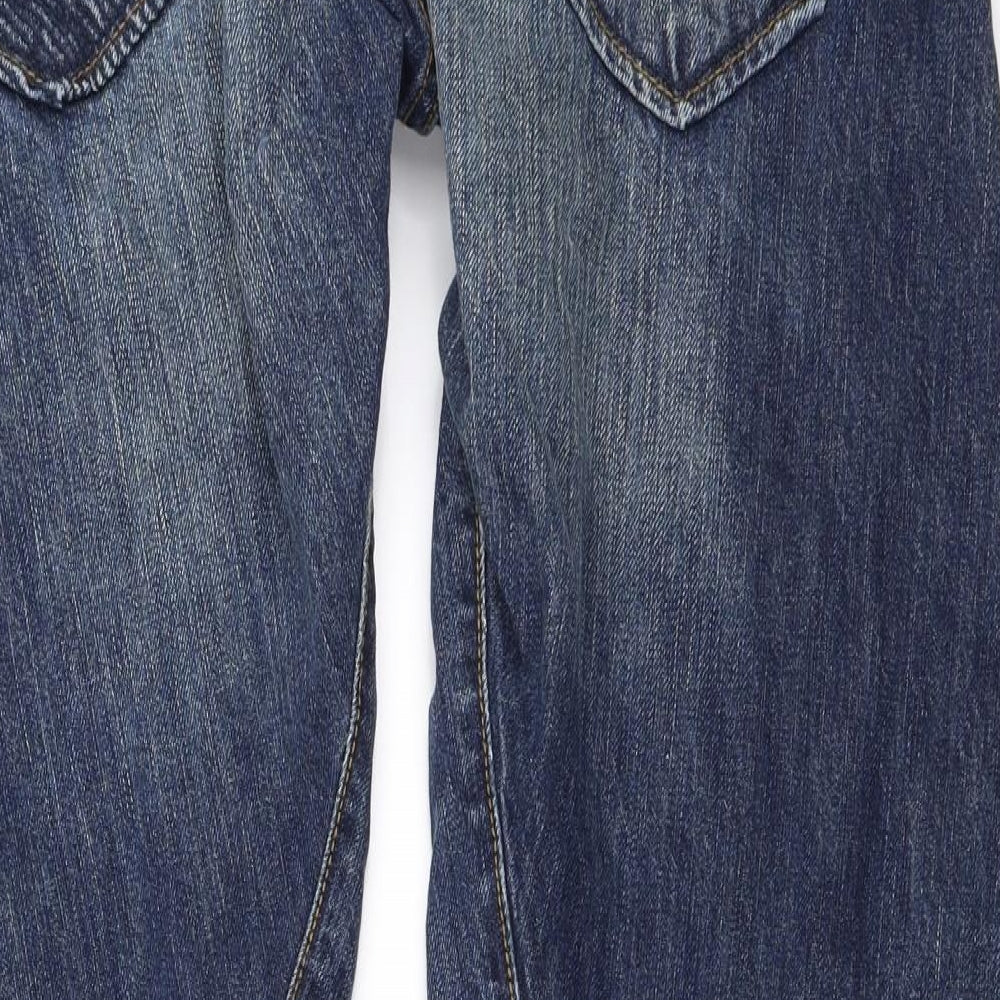Cherokee Mens Blue  Denim Straight Jeans Size 34 in L30 in