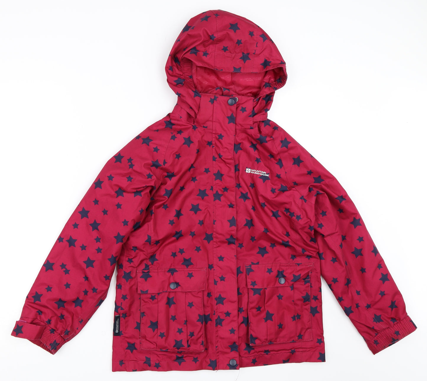 Mountain Warehouse Girls Pink   Windbreaker Coat Size 9-10 Years