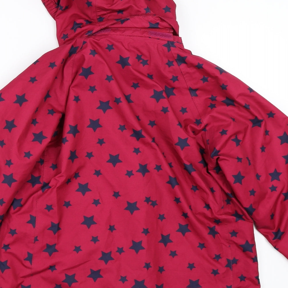 Mountain Warehouse Girls Pink   Windbreaker Coat Size 9-10 Years