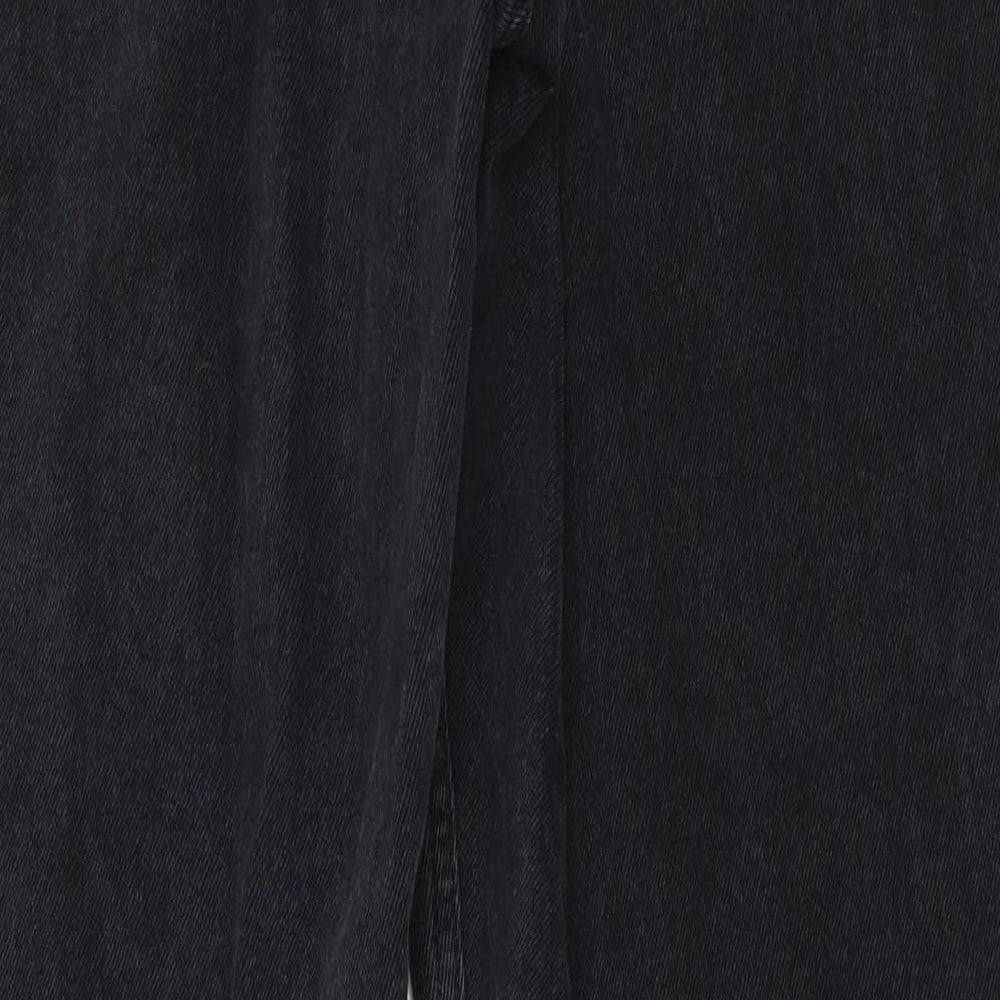 Primark Womens Black  Denim Mom Jeans Size 12 L29 in