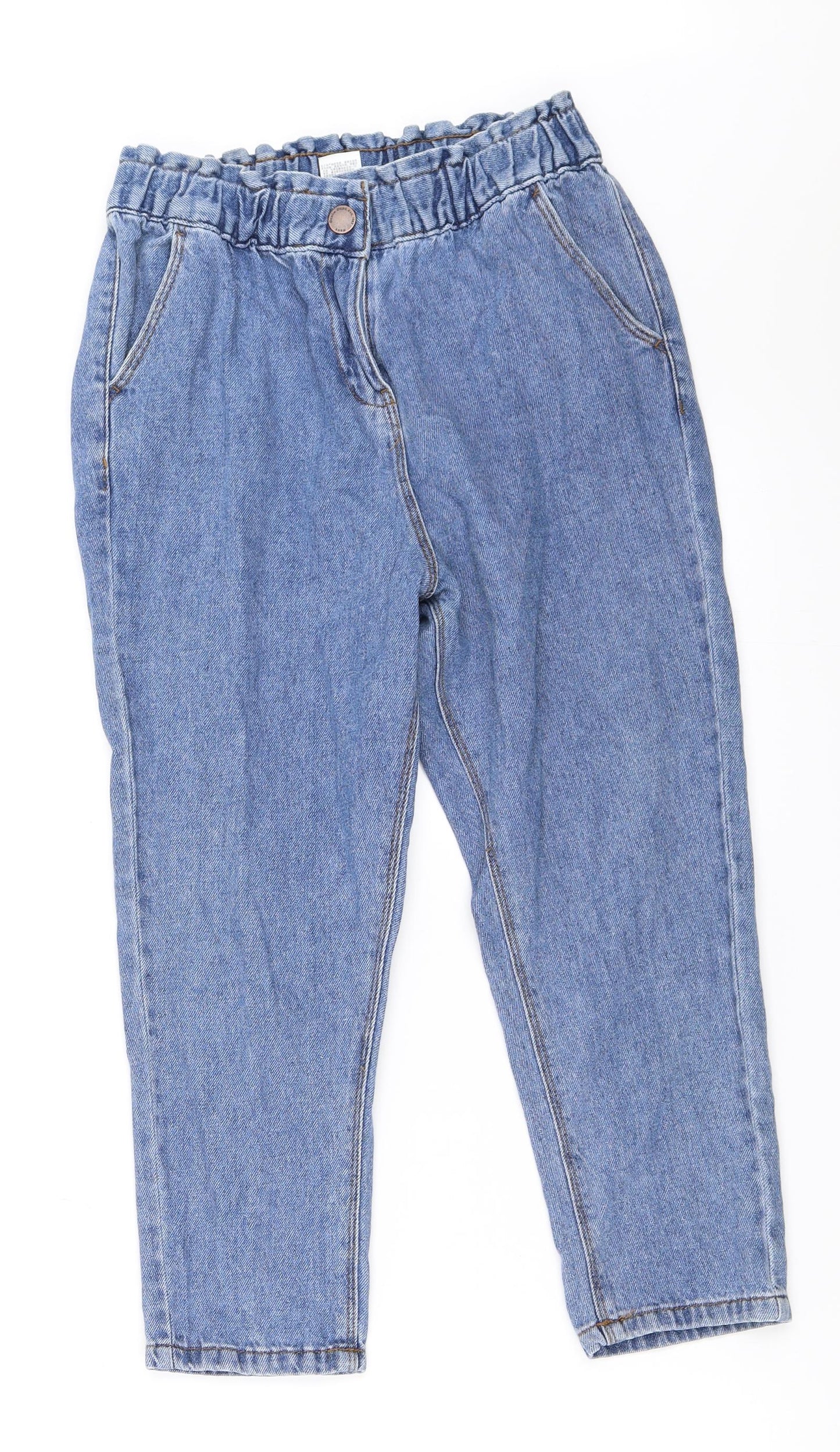 NEXT Girls Blue  Denim Straight Jeans Size 8 Years