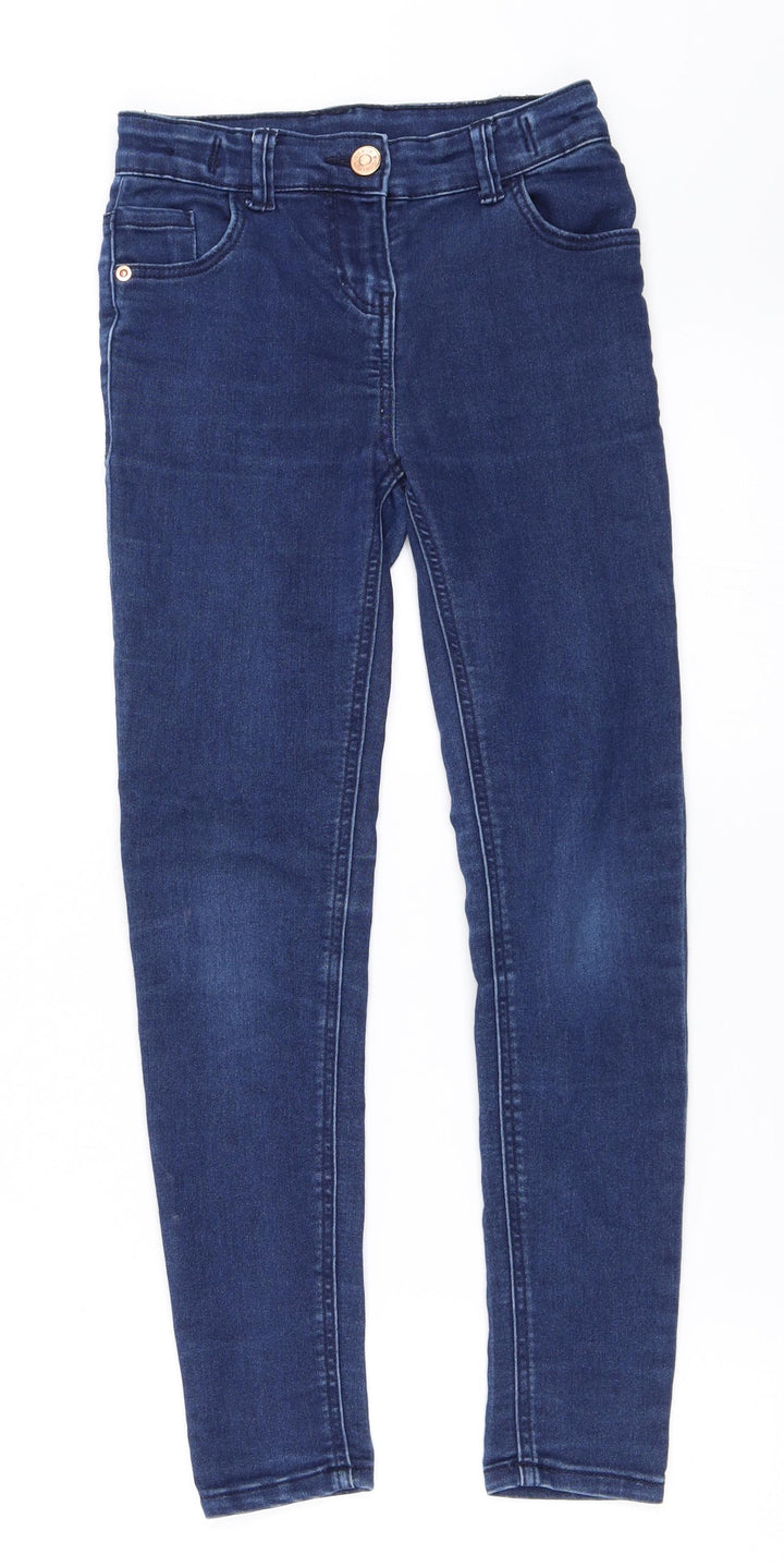 TU Girls Blue  Denim Skinny Jeans Size 9 Years