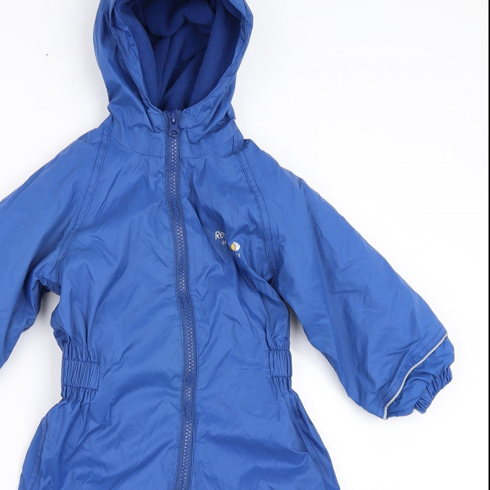 Regatta Boys Blue   Basic Coat Snowsuit Size 18-24 Months