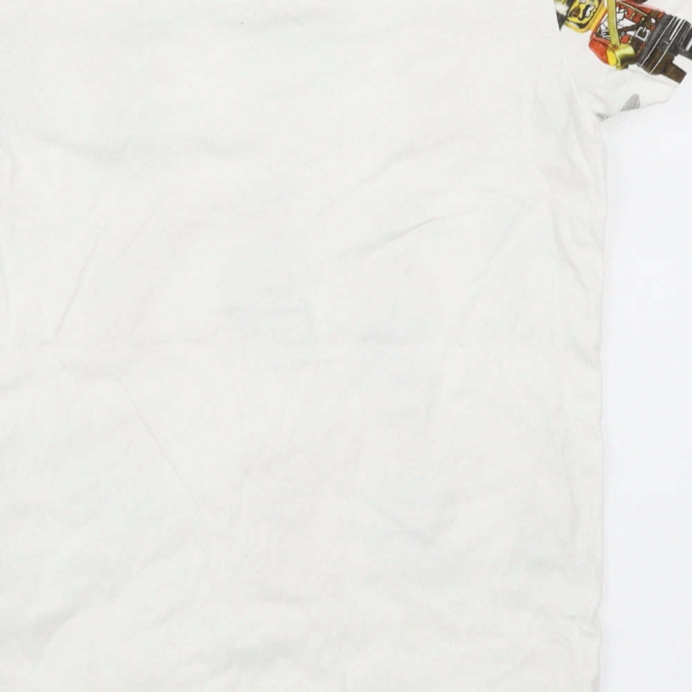 NEXT Boys White   Basic T-Shirt Size 6 Years  - LEGO