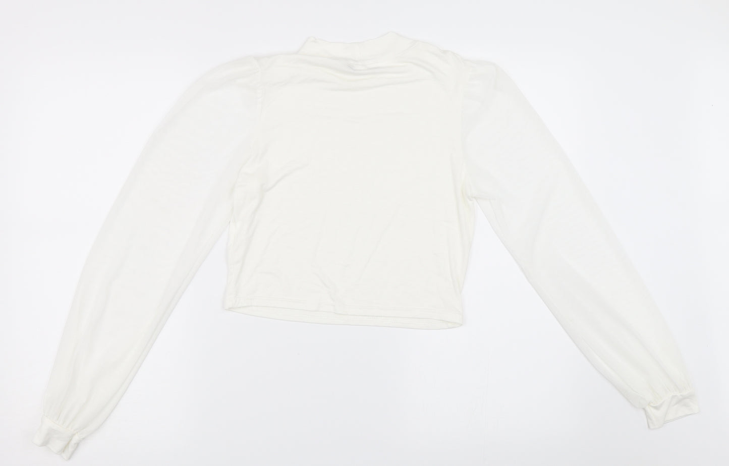 Select Womens Ivory   Basic Blouse Size M