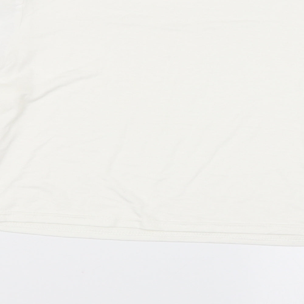 Select Womens Ivory   Basic Blouse Size M