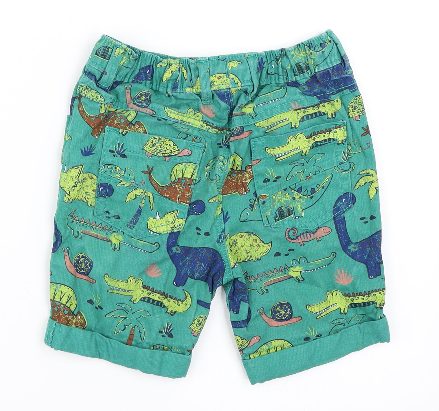 George Boys Green   Bermuda Shorts Size 3-4 Years