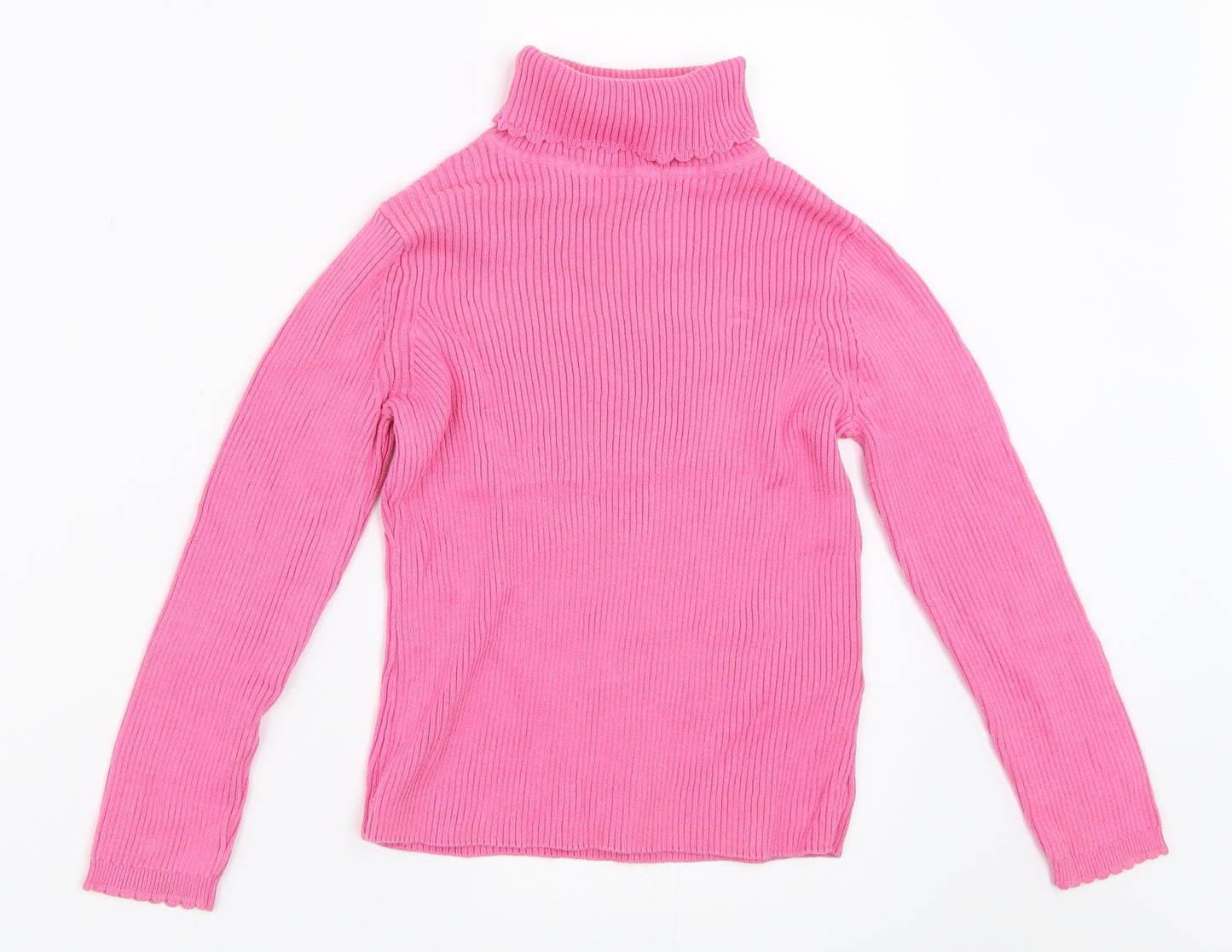 George Girls Pink   Pullover Jumper Size 6-7 Years