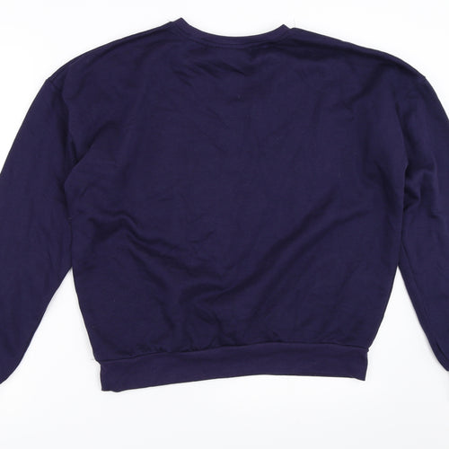 Primark Womens Blue   Pullover Sweatshirt Size S