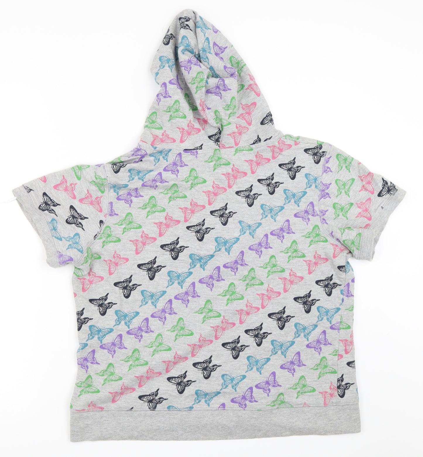 Preworn Womens Grey   Pullover Hoodie Size 18