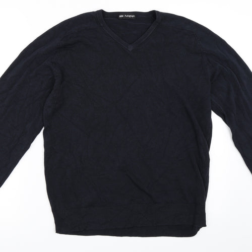 Marks and Spencer Mens Blue   Pullover Jumper Size M