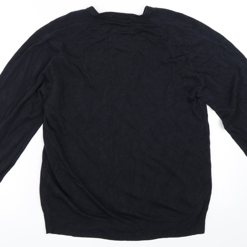 Marks and Spencer Mens Blue   Pullover Jumper Size M