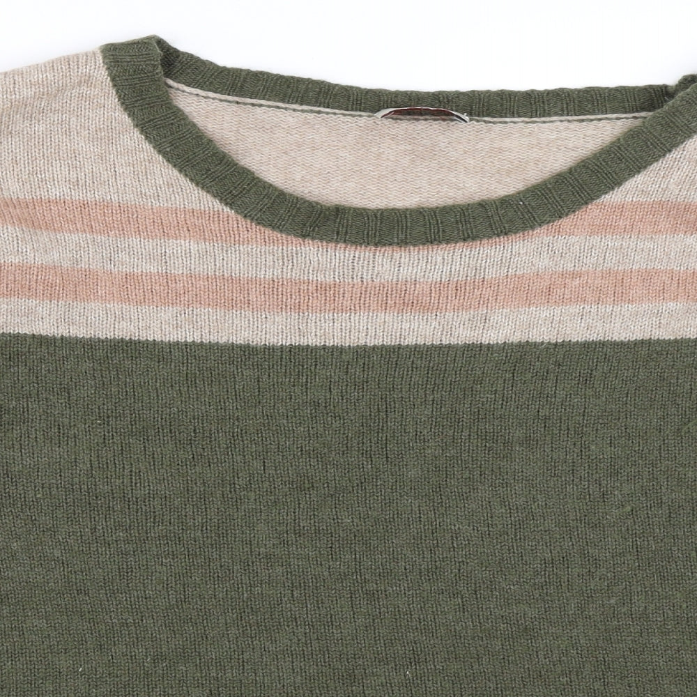 Wrap Womens Green   Pullover Jumper Size XS