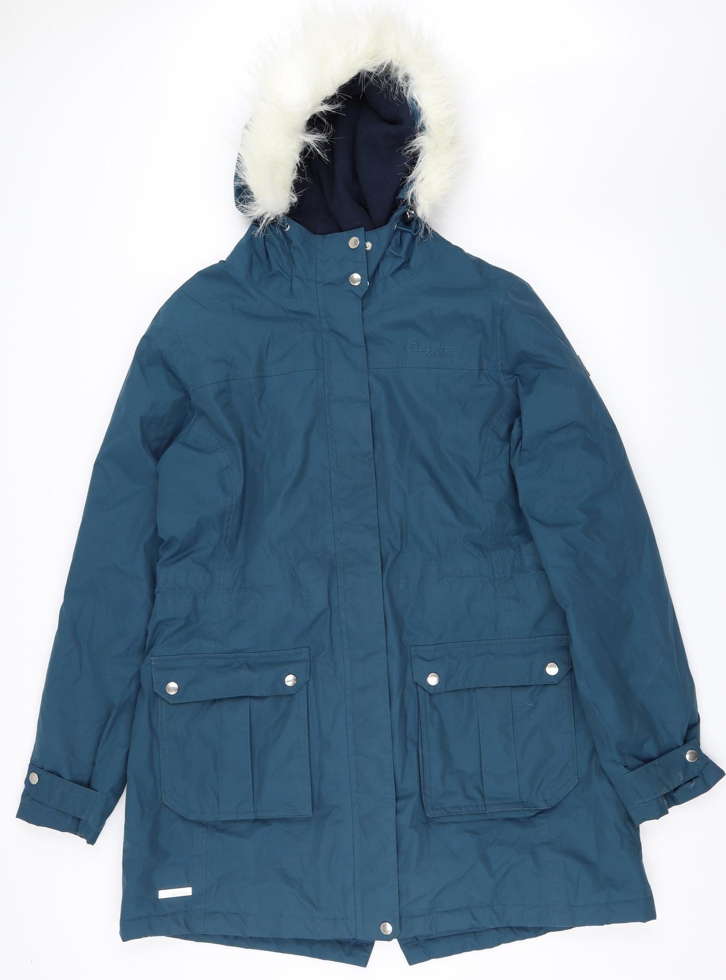 Regatta Womens Blue   Parka Coat Size 16