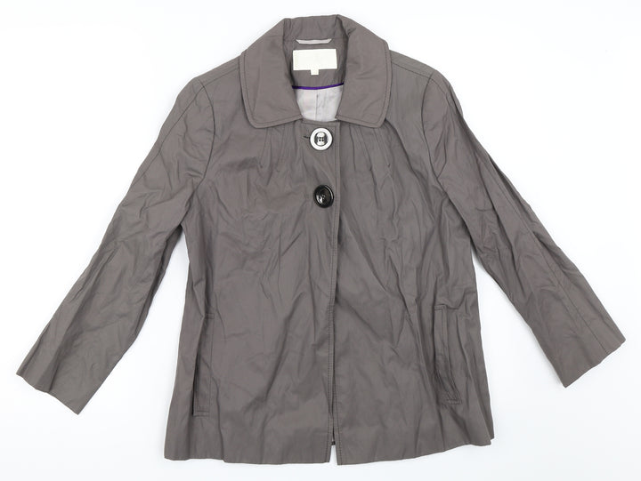 Ronit Zilkha Womens Grey   Jacket  Size 10