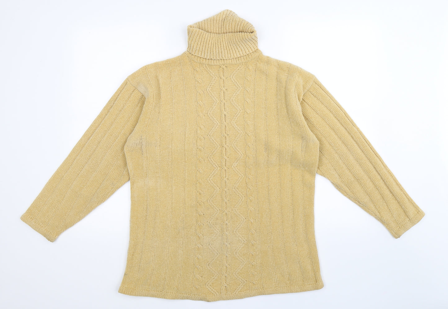 Holmewood Womens Beige  Knit Pullover Jumper Size 12