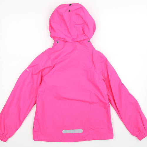 Trespass Girls Pink   Rain Coat Coat Size 9-10 Years
