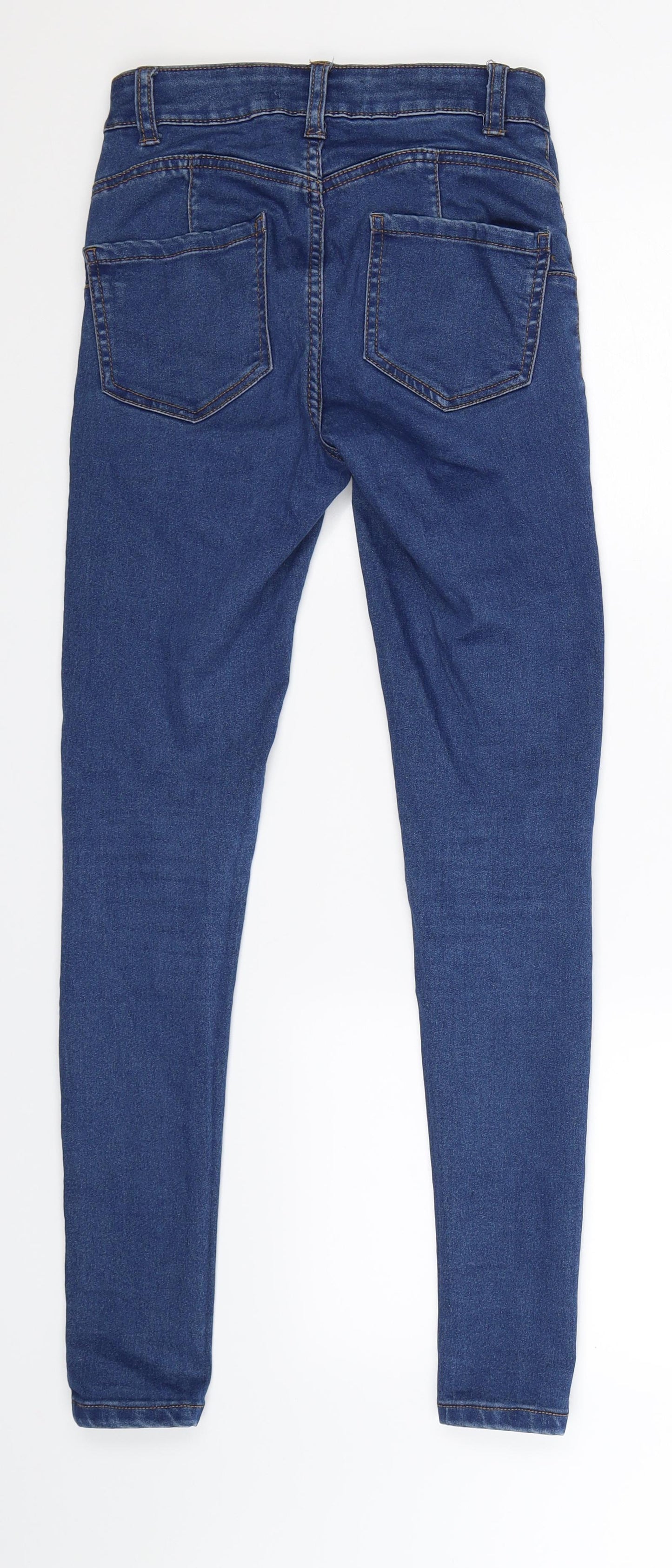 Denim Co Womens Blue  Denim Skinny Jeans Size 6 L29 in