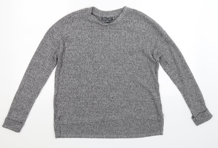 Primark Womens Grey  Knit Pullover Jumper Size 6