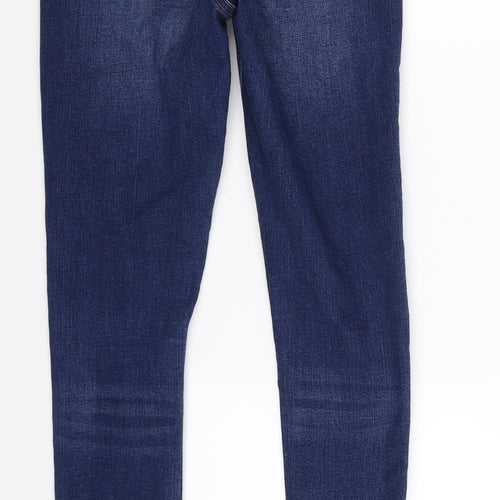 Denim Co Womens Blue  Denim Skinny Jeans Size 6 L28 in