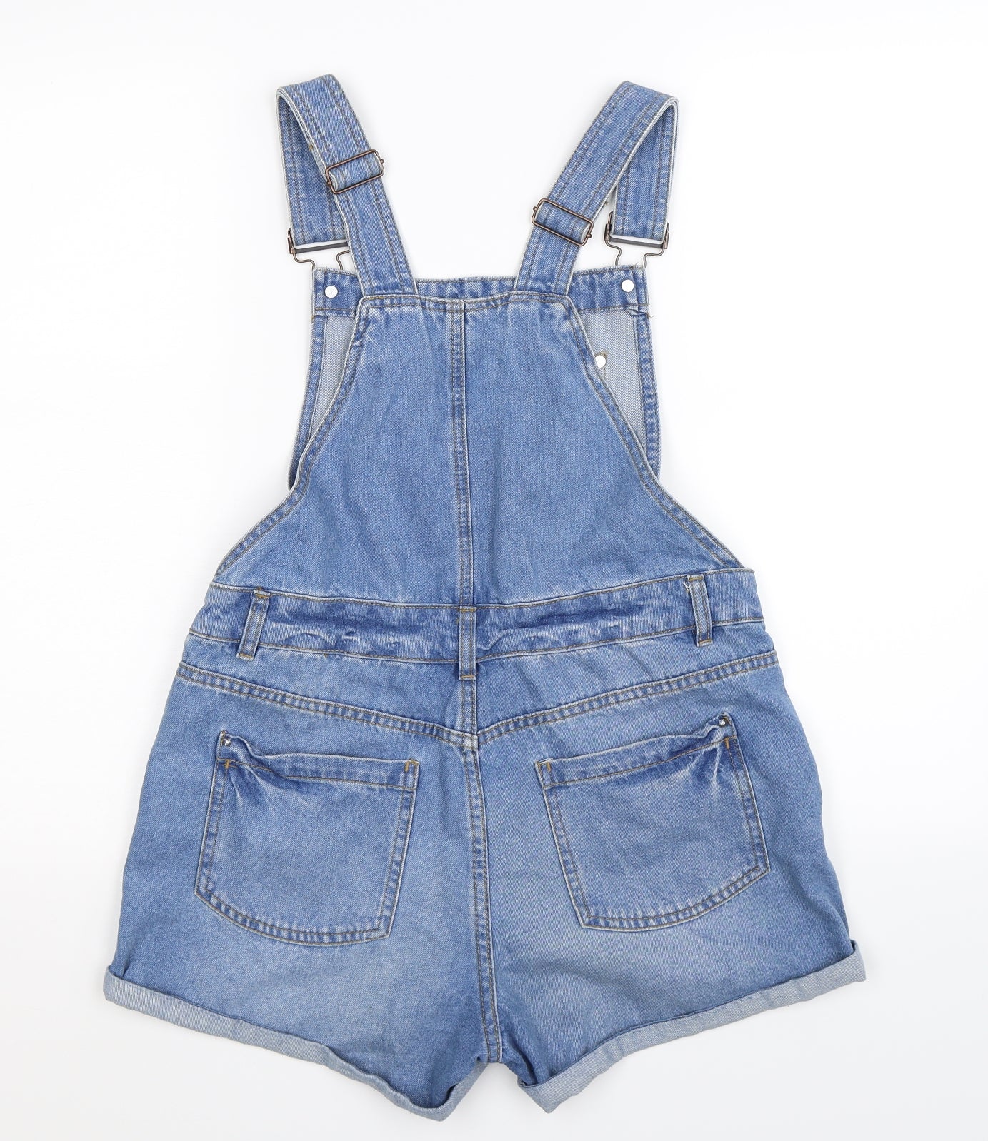 New Look Girls Blue  Denim Jumpsuit One-Piece Size 14 Years