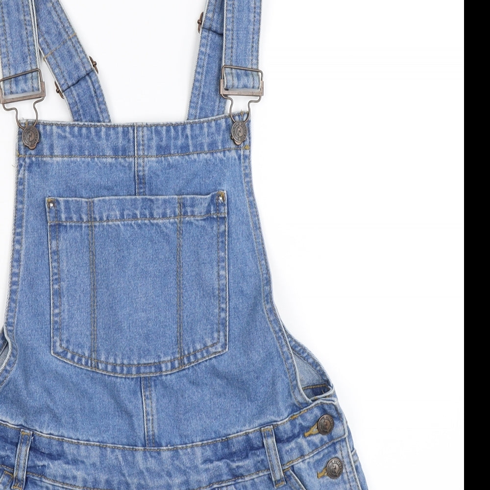 New Look Girls Blue  Denim Jumpsuit One-Piece Size 14 Years