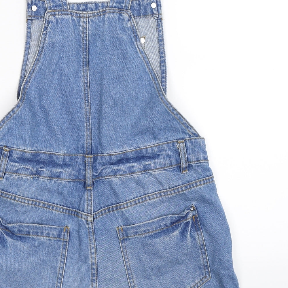 New Look Girls Blue  Denim Jumpsuit One-Piece Size 14 Years