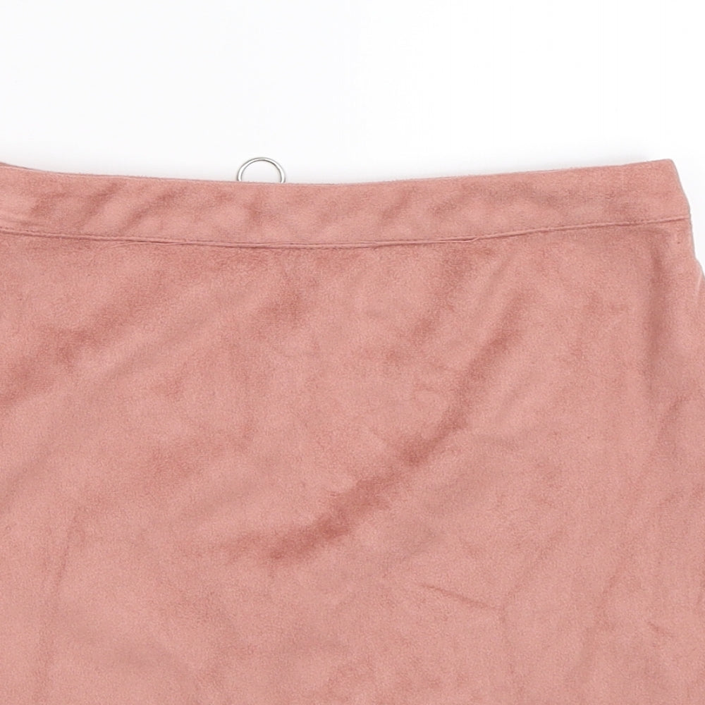 Primark Womens Beige   A-Line Skirt Size 6