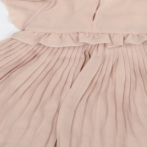 NEXT Girls Beige   Fit & Flare  Size 5 Years