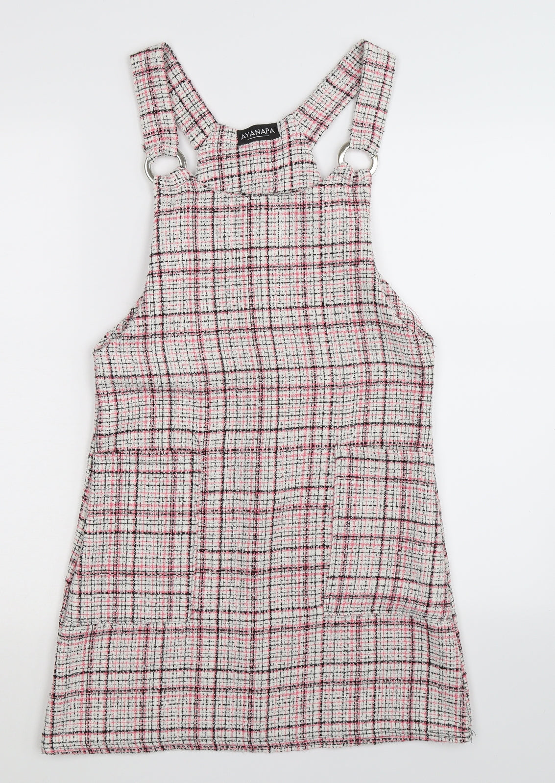 Ayanapa Womens Multicoloured Check  Mini  Size 8