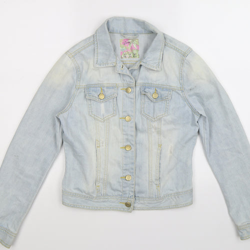 Denim Co Womens Blue  Denim Jacket  Size 8