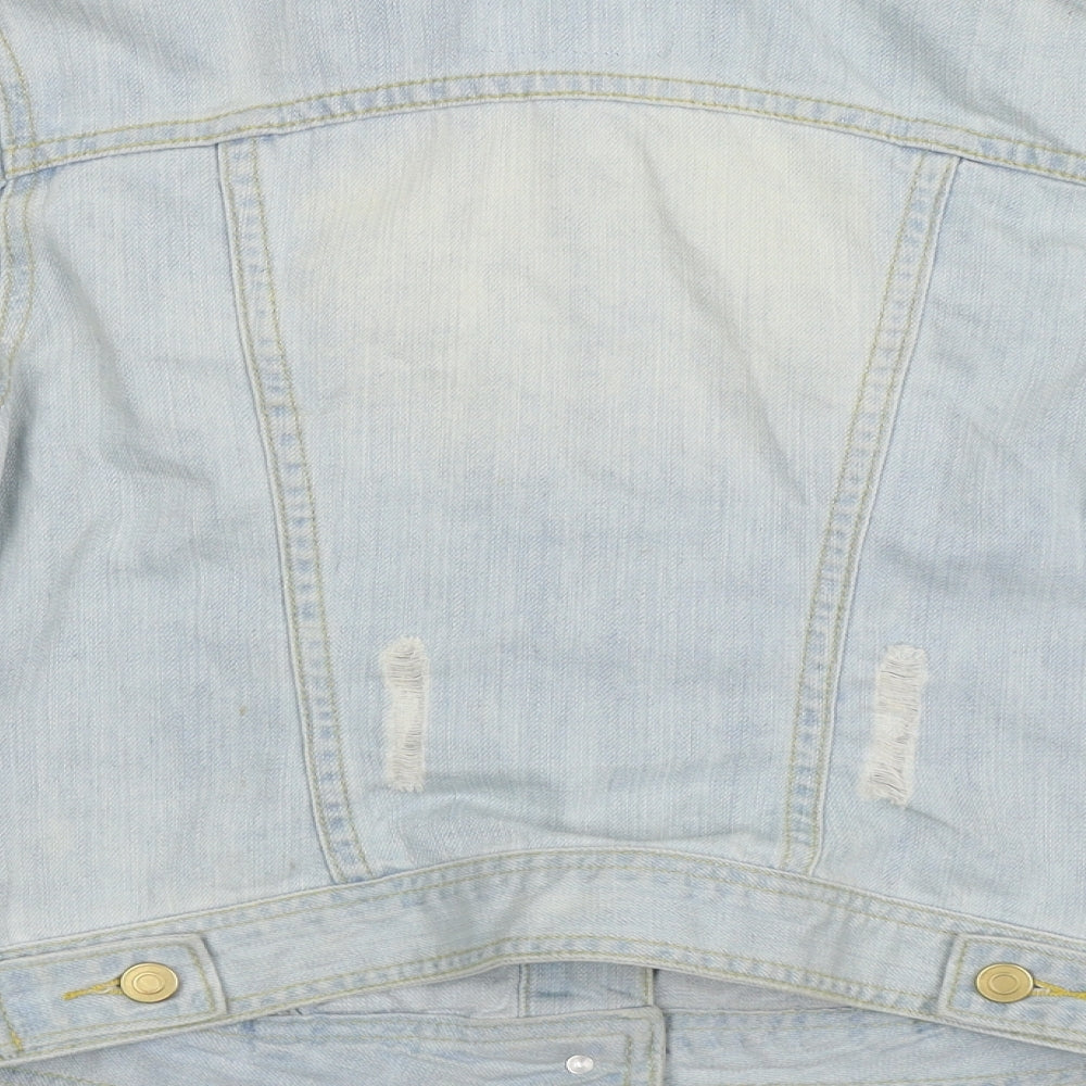 Denim Co Womens Blue  Denim Jacket  Size 8