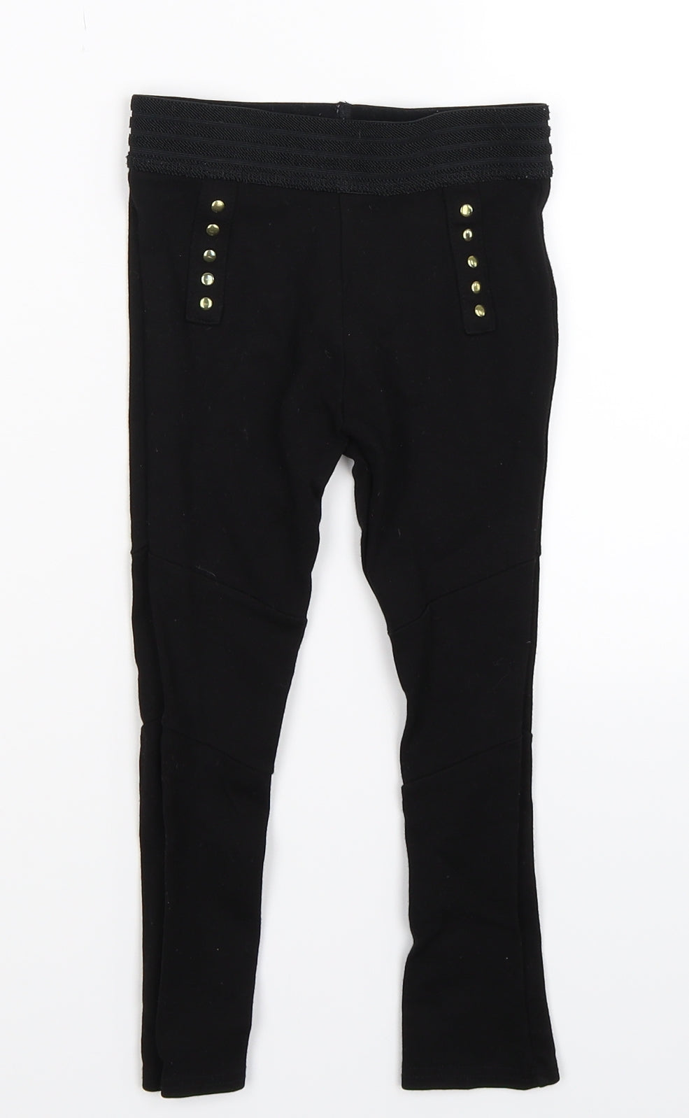 NEXT Girls Black   Jegging Trousers Size 5 Years - Leggings