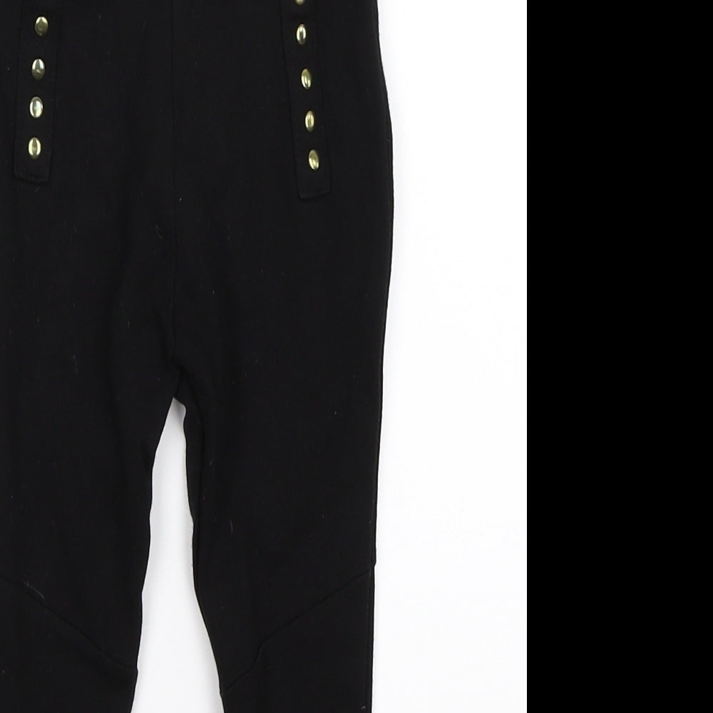NEXT Girls Black   Jegging Trousers Size 5 Years - Leggings