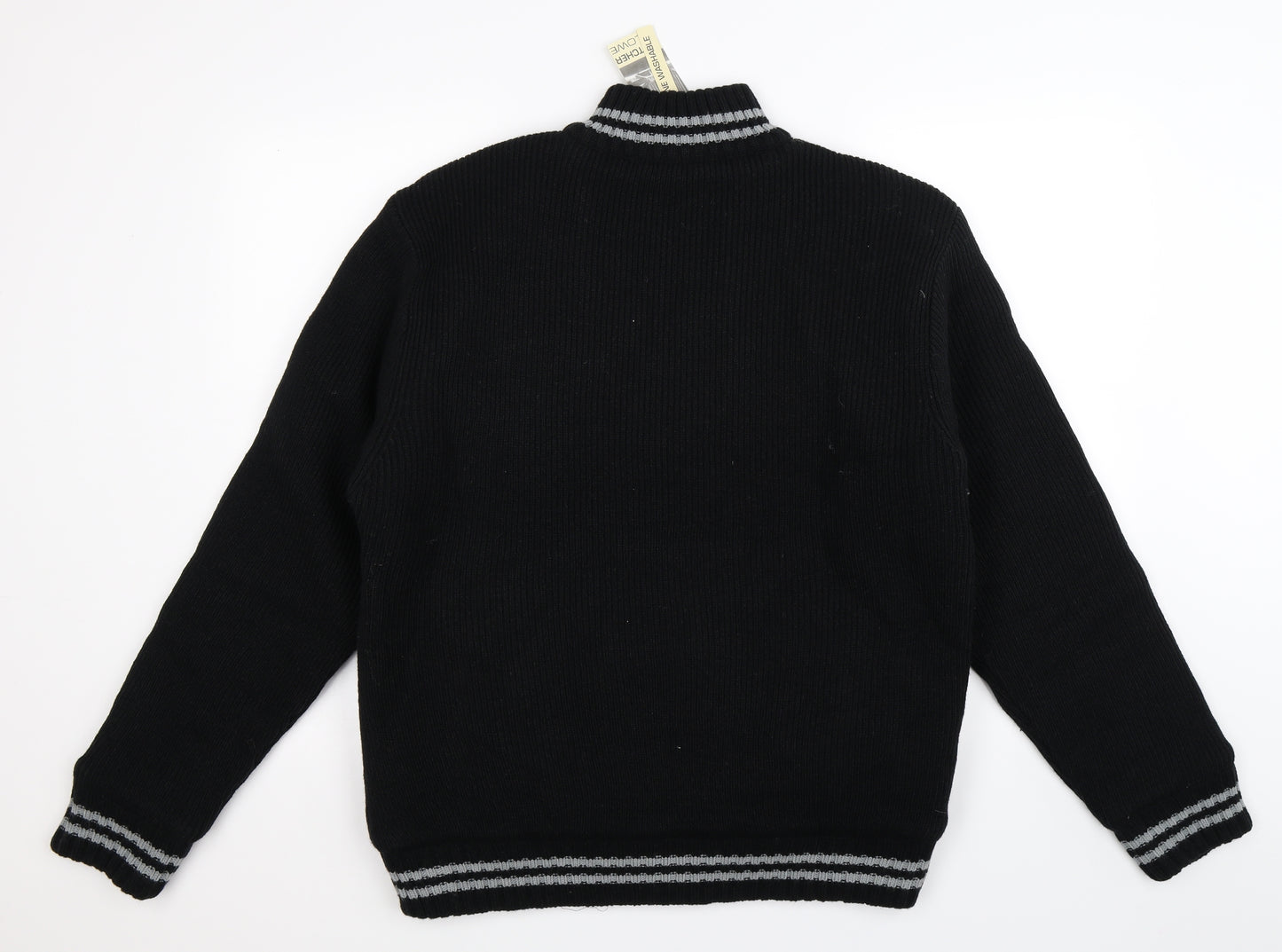 Fletcher & Lowe Womens Black   Jacket Coatigan Size L