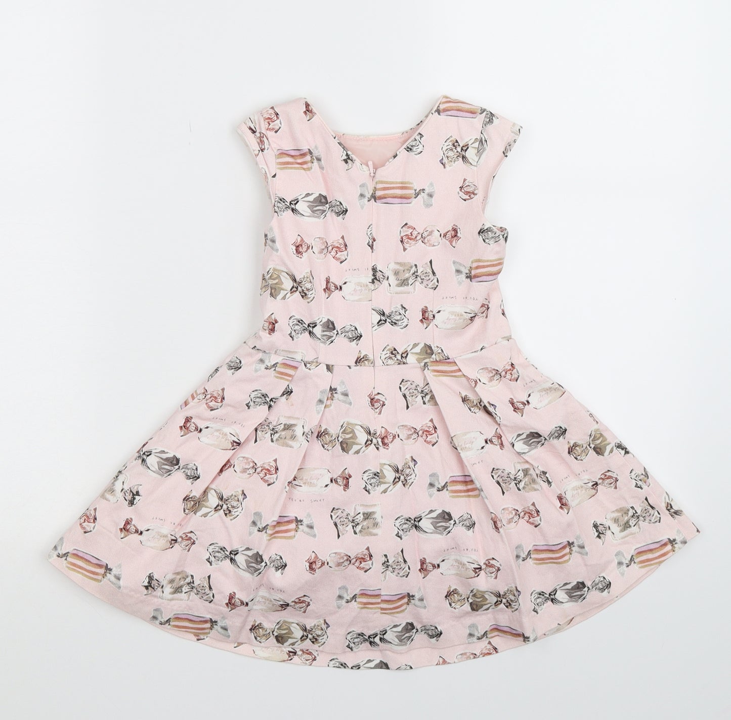 NEXT Girls Pink   Fit & Flare  Size 3 Years