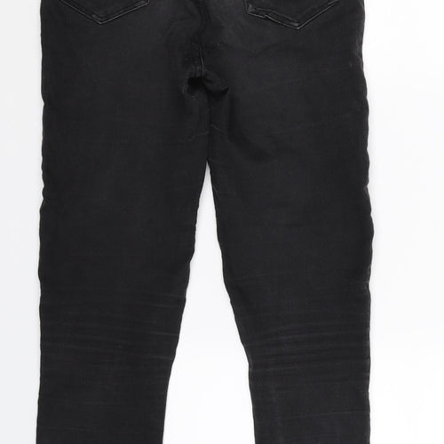 New Look Womens Black  Denim Jegging Jeans Size 6 L27 in