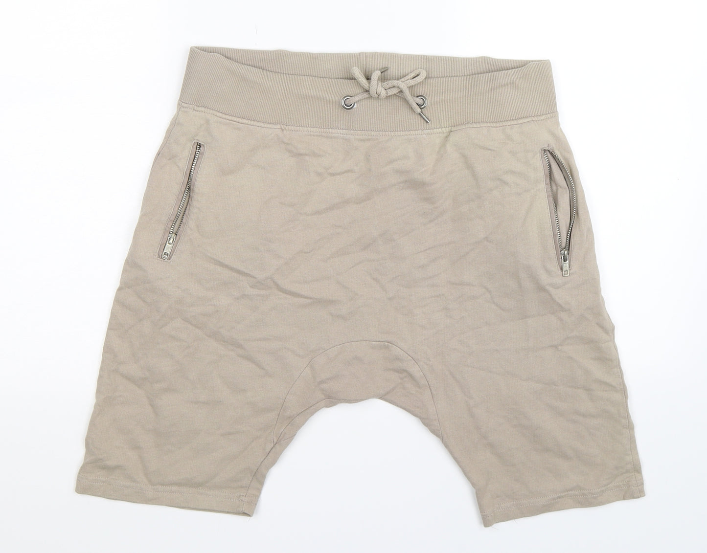 Cedar Wood State Mens Grey   Sweat Shorts Size S